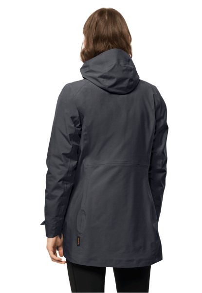 Jack Wolfskin Herzberg 3in1 Jas W Zwart Merk