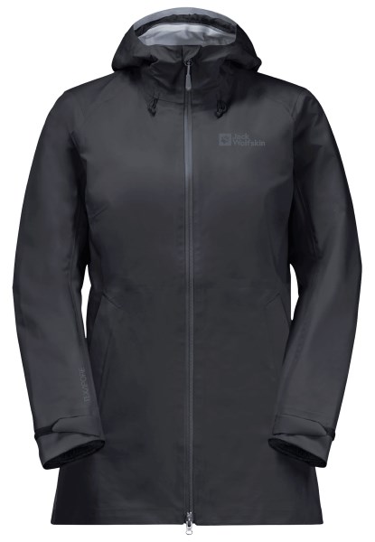 Jack Wolfskin Herzberg 3in1 Jas W Zwart Merk