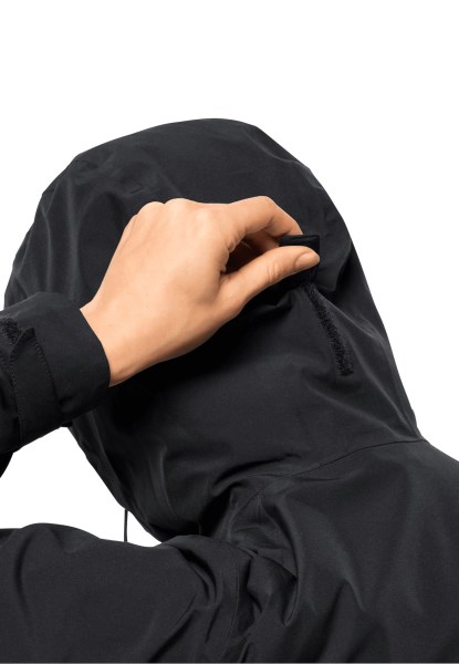 Zwart Nieuw Glaabach 3in1 Jack Met Jack Wolfskin