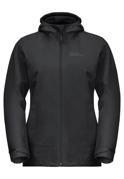 Moonrise 3in1 Jas Met Zwarte Fashion Jack Wolfskin