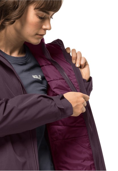 Merk Glaabach 3in1 Jack W Grapevine Jack Wolfskin
