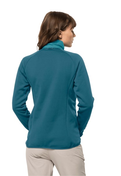 Originele Jack Wolfskin Glaabach 3in1 Jas Met Blauw Koraal