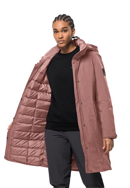 Beste Jack Wolfskin Cold Bay Jas Met Afterglow