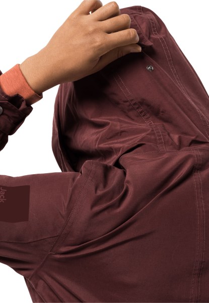Jack Wolfskin Best Rocky Point Parka Cordovan Rood