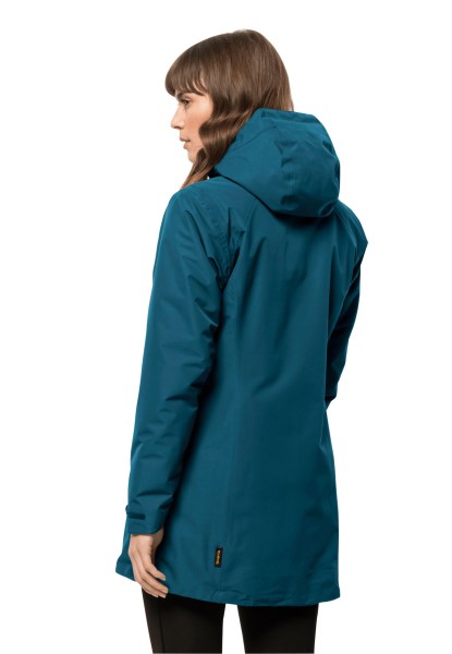 Nieuwe Jack Wolfskin Blauw Koraal Heidelstein Ins Jas W