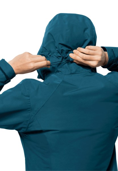 Nieuwe Jack Wolfskin Blauw Koraal Heidelstein Ins Jas W