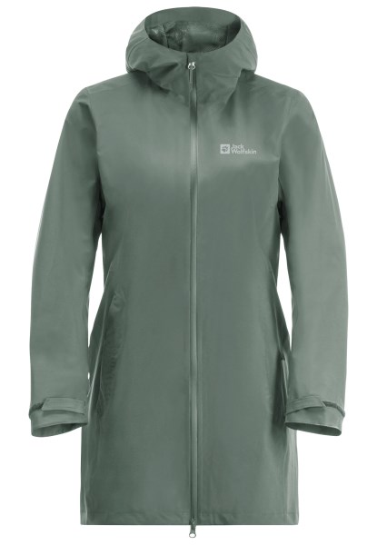 Fashion Jack Wolfskin Pack & Go 2l Jas W Hedge Groen