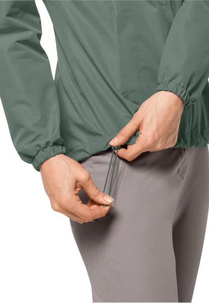 Collectie Jack Wolfskin Hedge Green Stormy Point 2l Jas M