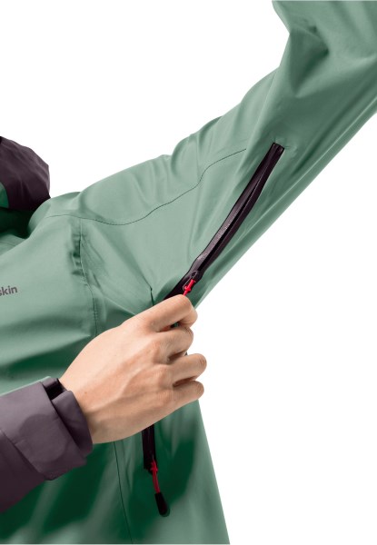 Collectie Alpspitze 3l Jack W Jack Wolfskin Graniet Groen