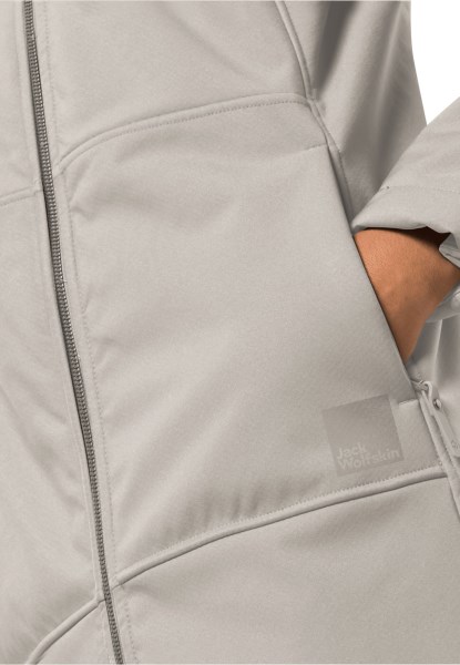 Herkomst Windy Valley Jas Met Jack Wolfskin Winter Pearl