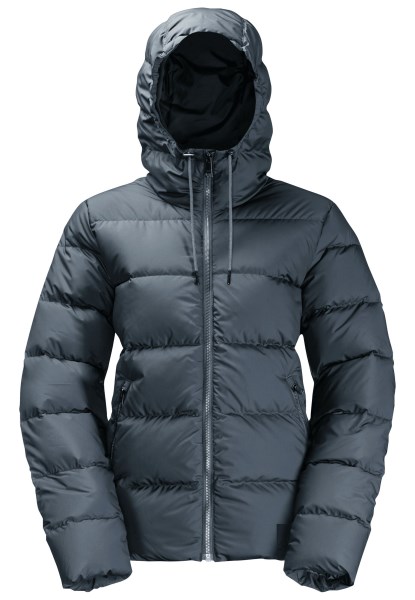 Bevroren Paleisjas Met Leisteenblauwe Jack Wolfskin-mode