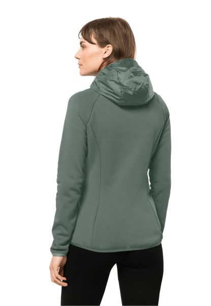 Hedge Green Routeburn Pro Hybrid W Origins Jack Wolfskin