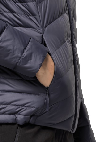 Jack Wolfskin Grafiet Tundra Dons Hoody W Origineel