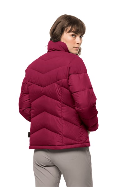 Nieuw Jack Wolfskin Herzberg Donsjack W Cranberry