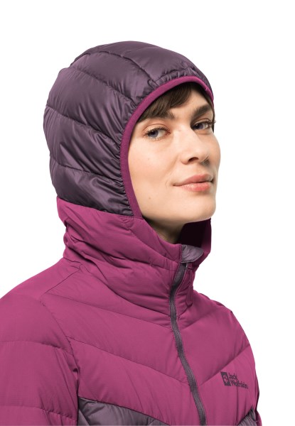 Tundra Donzen Hoodie Met Jack Wolfskin Grapevine-collecties