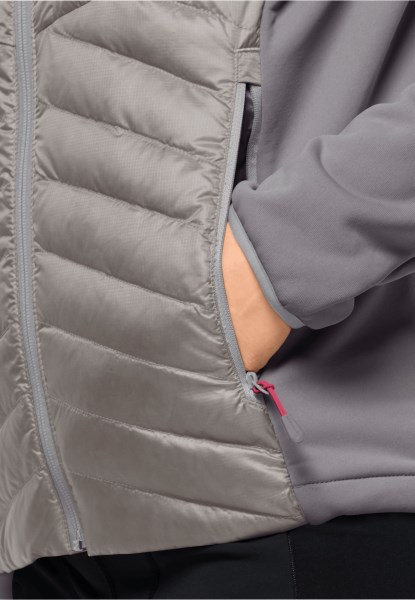 Zeemeeuw Nebelhorn Dons Hybride W Jack Wolfskin Origineel