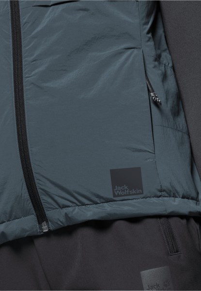 Vest Voor Woon-werkverkeer Met Slate Blue Jack Wolfskin-merken