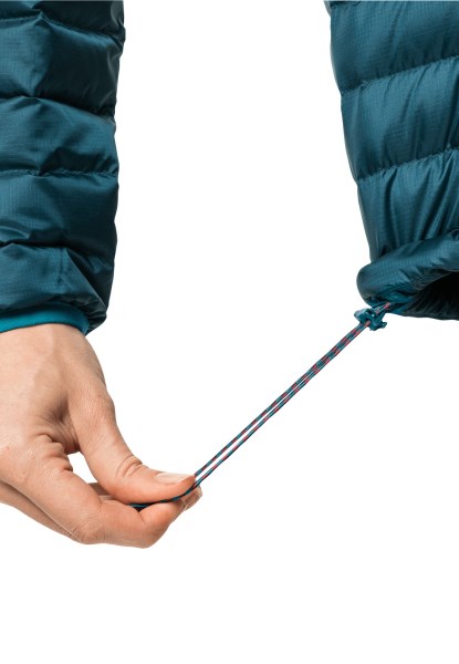 Jack Wolfskin Collection Passamani Donsjack Met Blauw Koraal