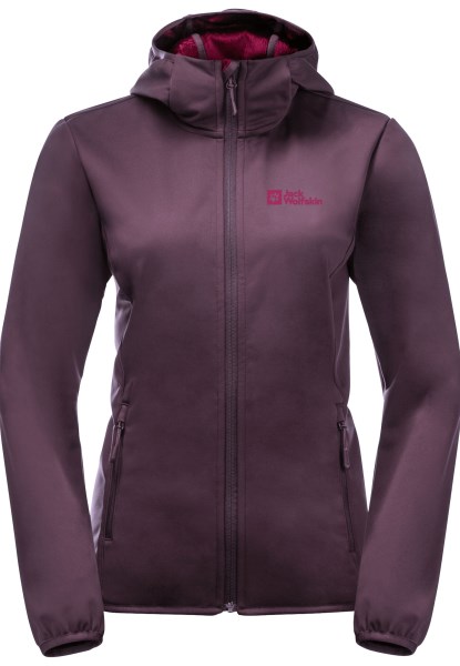 Origin Jack Wolfskin Windhain Hoody W Grapevine
