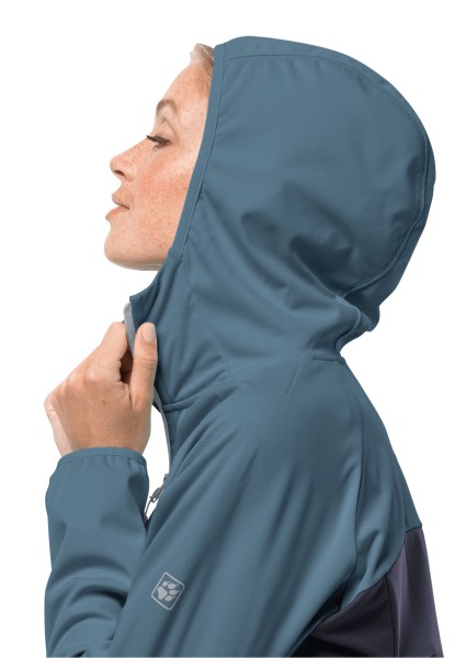 Origins Grafische Jack Wolfskin Go Hike Softshell W