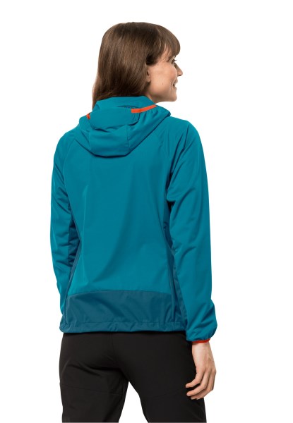 Eagle Peak Ii Hoody W New Jack Wolfskin Zoetwaterblauw