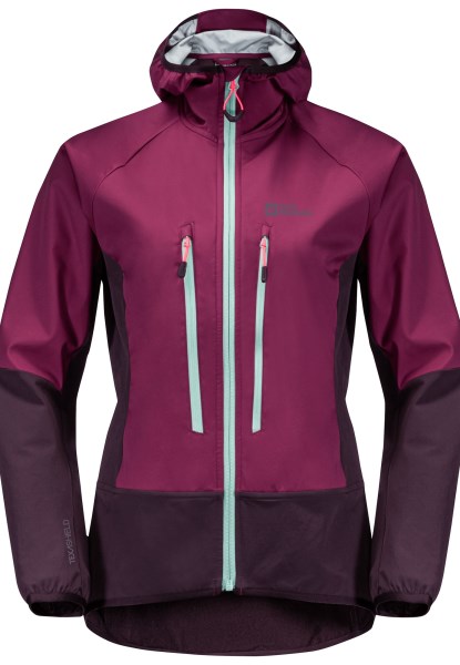 Wilde Bessen Jack Wolfskin Originele Alpspitze Hoody W