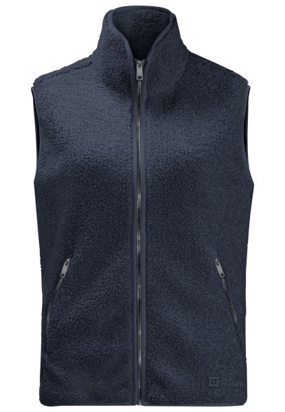 Nachtblauw High Curl Vest W Collectie Jack Wolfskin