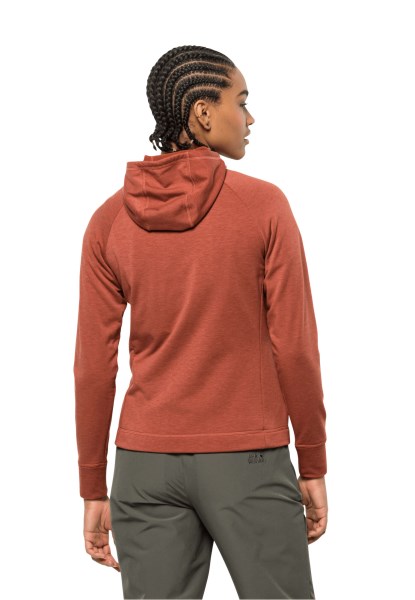 Waldsee Jack Met Capuchon W Origin Jack Wolfskin Herfstrood