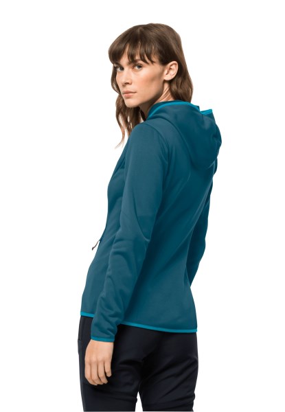 Blauw Koraal Baiselberg Hooded Fz W Jack Wolfskin Origins