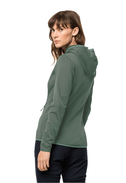 Fashion Hedge Groene Baiselberg Hooded Fz W Jack Wolfskin