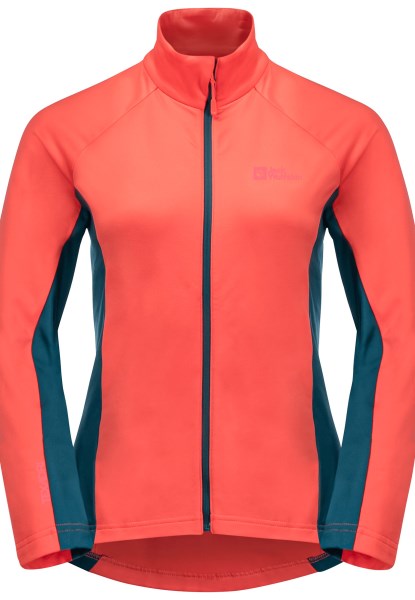 Morobbia Fz W Hot Coral Jack Wolfskin Origin