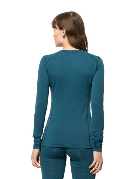 Jack Wolfskin Infinite L/s Met Blauwe Koraalcollecties