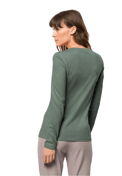Sky Thermal L/s W Best Jack Wolfskin Hedge Green