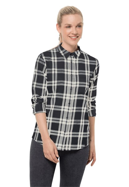 Brand Jack Wolfskin Phantom Checks Passagiershemd W