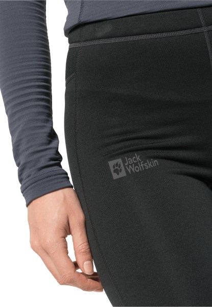 Jack Wolfskin Zwarte Hirschberg Broek W Brand