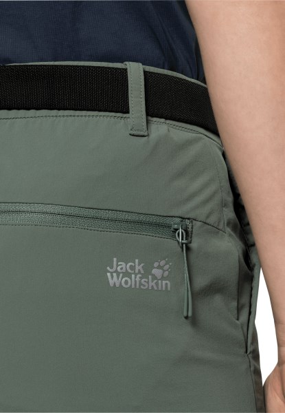 Jack Wolfskin Pack & Go Broek W Best Hedge Groen