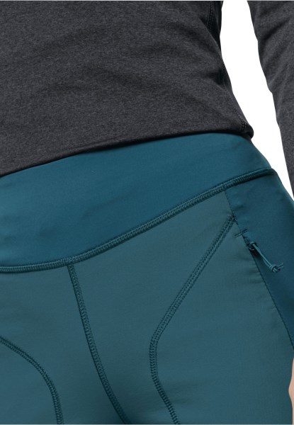 Merk Salmaser Maillot W Jack Wolfskin Blauw Koraal