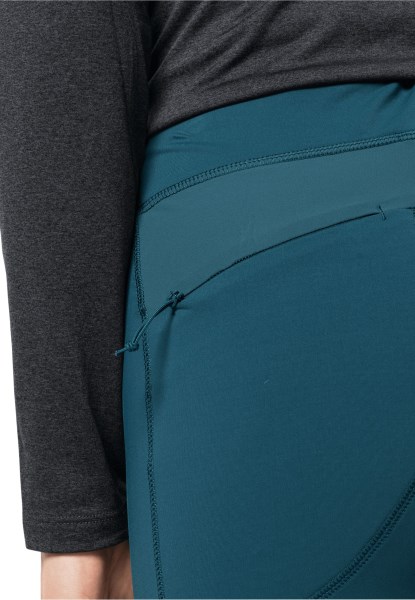 Merk Salmaser Maillot W Jack Wolfskin Blauw Koraal