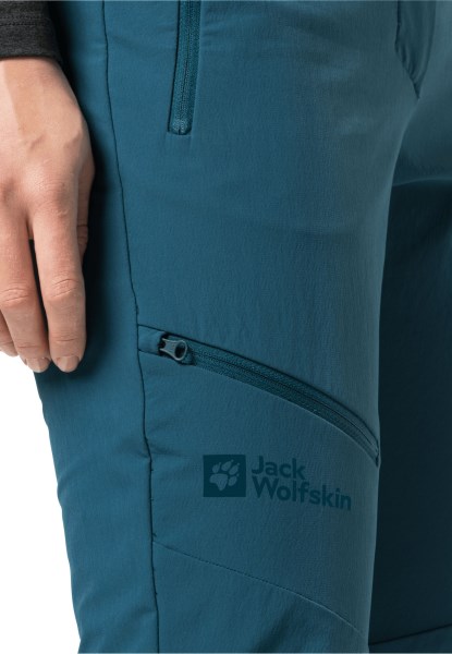 Brands Holdsteig Pants W Blue Coral Jack Wolfskin