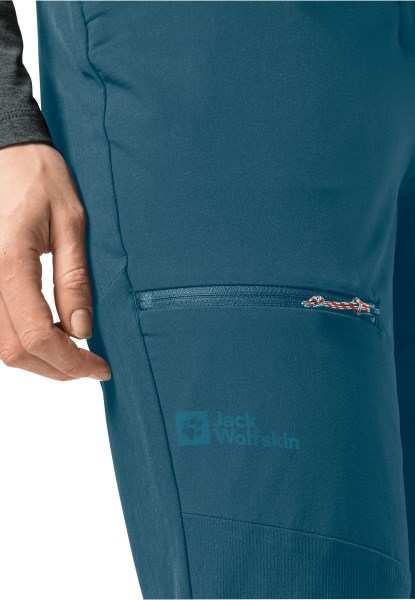 Jack Wolfskin Hot Salmaser Broek W Blauw Koraal