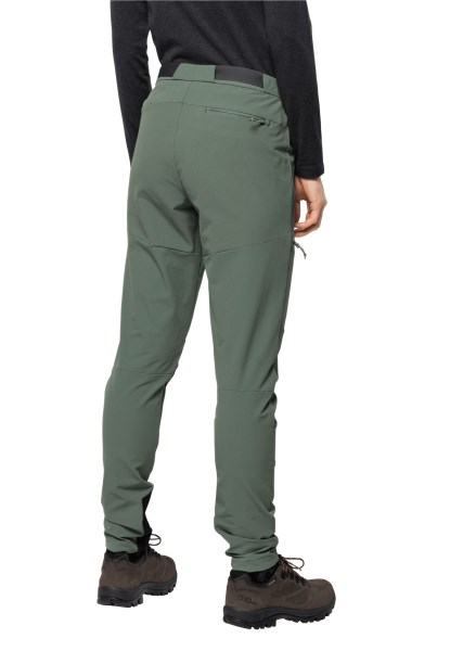Jack Wolfskin Ziegspitz Broek W Hedge Groen Nieuw