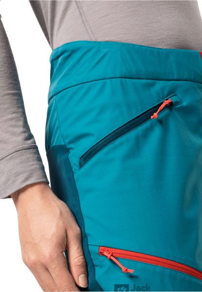 Zoetwaterblauwe Merken Alpspitze Broek W Jack Wolfskin
