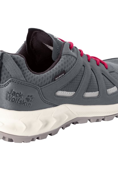 Forest 2 Texapore Low Met Grijs-rode Jack Wolfskin-merken