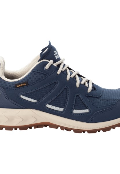 Bos 2 Texapore Laag W Beste Donkerblauw-beige Jack Wolfskin