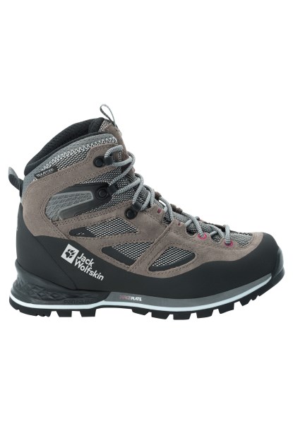 Asfalt Grijsroze Jack Wolfskin Merk Force Crest Texapore Mid W