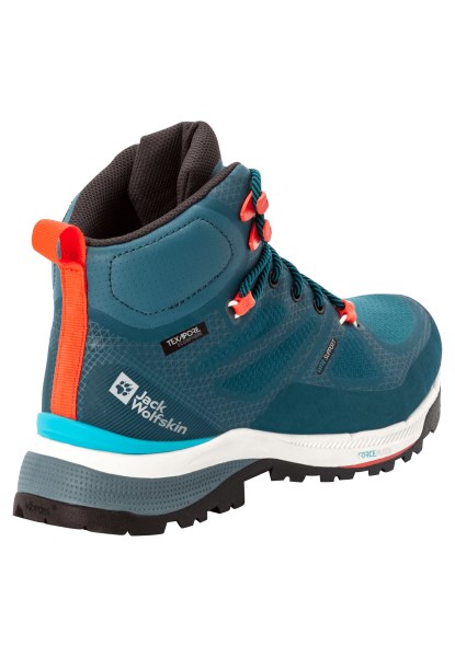 Blue-coral Hot Force Striker Texapore Mid W Jack Wolfskin