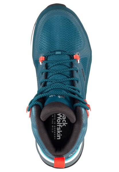 Blue-coral Hot Force Striker Texapore Mid W Jack Wolfskin