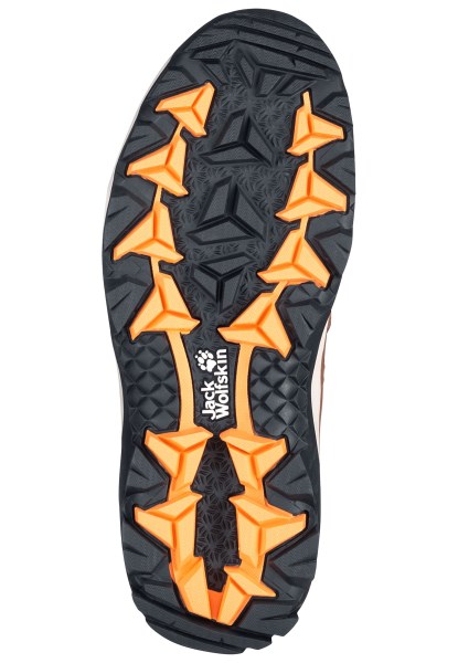 Vojo 3 Texapore Mid W Jack Wolfskin Origineel Bruin-abrikoos
