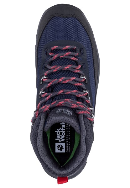 Jack Wolfskin Blue-coral Collectie Rebellie Gids Texapore Mid W