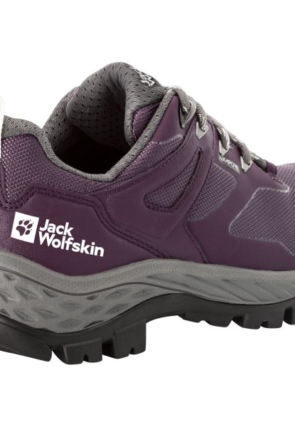 Paars-grijze Rebellie Gids Texapore Low W Collectie Jack Wolfskin